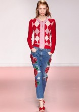 Argyle Obsession Blumarine Fall Winter 2019 collection