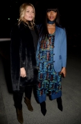 Kate Moss and Naomi Campbell at the Burberry February 2018 show