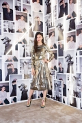 Chen Yu at an event to celebrate the launch of the Burberry x Kris Wu collection