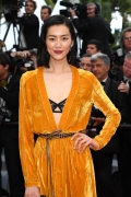 Liu Wen  wore Bottega Veneta . Cannes Film Festival 2018 . ph by Pascal Le Segretain