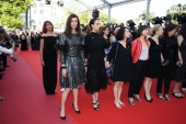 Anna Mouglalis and Anne Berest wore Chanel  at the by Eva Husson Premiere