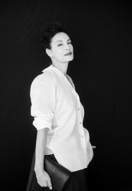 Jeanne Balibar wore Chanel  at 74° Cannes International Film festival - photo by Virgile Guinard