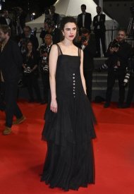 Margaret Qualley wore Chanel at the 75th Cannes International Film Festival photo by Stephane Cardinale/Corbis
