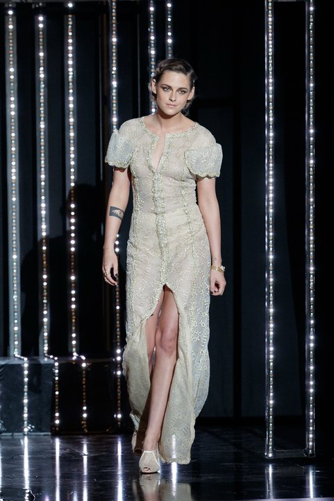 Kristen Stewart wore Chanel  at the 71st Cannes International Film Festival Closing Ceremony .  ph by Olivier Borde