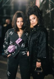 Naomi & Lisa Diaz wore Chanel at Chanel at the Fall Winter 2022/23 ready-to-wear show