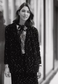American film director Sofia Coppola wore Chanel at the Métiers d'art 2021/22 photo by Virgile Guinard