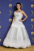 Penelope Cruz wearing Chanel at  70th Annual Emmy Awards (photo by Steve Granitz)