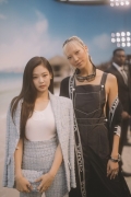 Jennie Kim with Soo Joo Park Chanel Spring Summer 2019 Ready to Wear Collection (© 2018 CHANEL - LEGAL STATEMENT)
