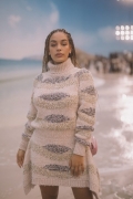 Jorja Smith Chanel Spring Summer 2019 Ready to Wear Collection (© 2018 CHANEL - LEGAL STATEMENT)