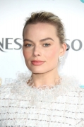 Margot Robbie in Chanel . EE British Academy Film Awards Nominees Party ph. by Mike Marsland)