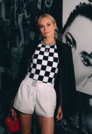 Diane Kruger- Celebrities wearing Chanel at the Spring Summer 2023 Ready-to-Wear Show in Paris . photo by Bobby Allin