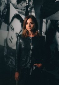 Jenna Coleman - Celebrities wearing Chanel at the Spring Summer 2023 Ready-to-Wear Show in Paris . photo by Bobby Allin