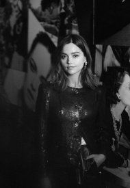 Jenna Coleman - Celebrities wearing Chanel at the Spring Summer 2023 Ready-to-Wear Show in Paris . photo by Bobby Allin