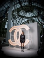 Charlotte Cardin in Chanel special guests at Chanel Spring Summer 2021 catwalk