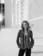 Vanessa Paradis in Chanel - special guests at Chanel Spring Summer 2021 catwalk