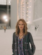 Vanessa Paradis in Chanel - special guests at Chanel Spring Summer 2021 catwalk