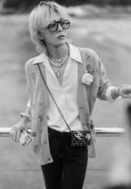 G-Dragon wore Chanel at the Chanel cruise 2022/23 show