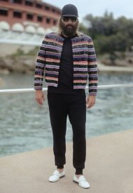 Sébastien Tellier wore Chanel at the Chanel cruise 2022/23 show