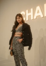 Sofia Boutella . Celebrities wearing Chanel at the Cruise 2021/22 Show in Dubai . photo © by Virgile Guinard