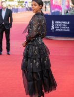 Zita Hanrot wore Chanel at Closing ceremony 46th Deauville American film festival