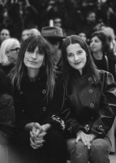 Caroline de Maigret & Rebecca Marder special guests at Chanel Fashion Show FW2021