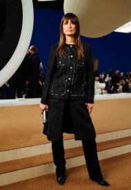 Caroline De Maigret wore Chanel at the Spring Summer 2022 Haute Couture Show