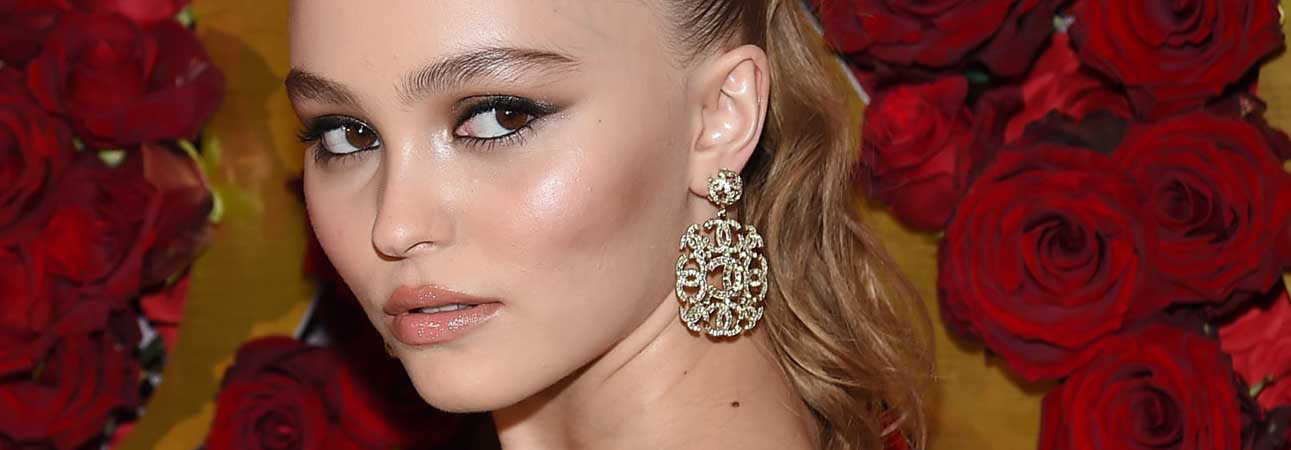Lily Rose Depp wearing Chanel at WWD Honors event in New York