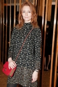 Audrey Marnay wearing CHANEL at the V Magazine dinner in honor of Karl Lagerfeld in NYC
