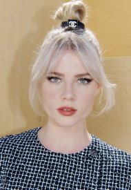 Lucy Boynton wore Chanel at the Chanel Haute Couture Fall Winter 2022/23 show