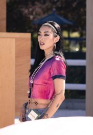 Rina Sawayama wore Chanel at the Chanel Haute Couture Fall Winter 2022/23 show