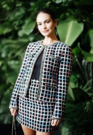 Lily James wore Chanel at the 94th Acadamy Awards Ceremony