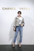 Liu Shi Shi in Chanel - Chanel & Vogue Film Dinner during the 21st Shanghai International Film