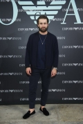 Christian Cooke at Emporio Armani Spring Summer 2018 (photo by Sgp)