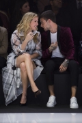 Ellie Goulding and Liam Payne at Emporio Armani Spring Summer 2018 (photo by Sgp)