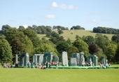 Jeremy Deller . Sacrilege, 2012 - Installation view, Yorkshire Sculpture Park, 2012 -Commissioned by the Glasgow International Festival and the Mayor of London . Courtesy of The Artist and The Modern Institute/Toby Webster Ltd, Glasgow - Photo: James Hutchinson