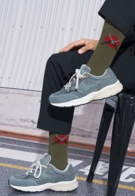 Hello Japan; Jimmy Lion; Fall Winter collection; Socks; Calze; Young, Japanese; Fall Winter; Street style; Look; Athletic; calzini; Athletic Lucky Cat