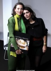 Livia Crispolti and Francesca Liberatore. Francesca Liberatore Book presentation