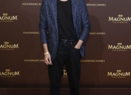 Cristiano Caccamo joins Magnum at its annual party at the Cannes Film festival. PRESS ASSOCIATION Photo. Picture date: Thursday May 16, 2019. Photo credit should read: David Parry/Magnum/PA Wire