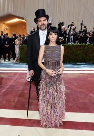 Lily Allen and David Harbour wore Chanel . ph Jamie McCarthy