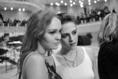 Lily-Rose Depp and Kristen Stewart Chanel Métiers d'art Paris-Hamburg 2017