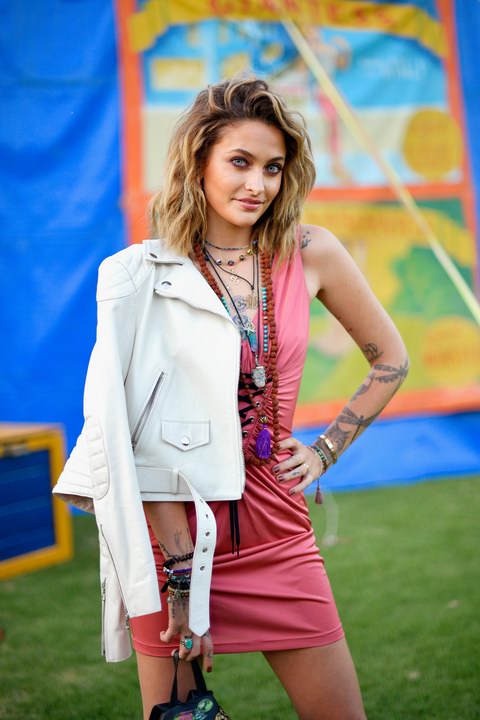 BURBANK, CA - JUNE 08:  Paris Jackson attends the Moschino Spring/Summer 19 Menswear and Women's Resort Collection at Los Angeles Equestrian Center on June 8, 2018 in Burbank, California.  (Photo by Matt Winkelmeyer/Getty Images for Moschino )