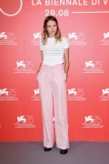 Christa Theret wore Chanel at 75th Venice International Film Festival (photo by Daniele Venturelli)