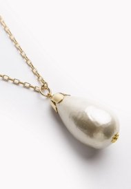 Laura Biagiotti  WINTER WHITE - Collana pendente perle