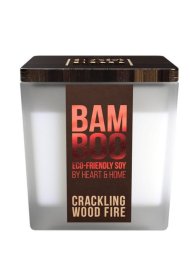 BAMBOO by Heart & Home - Crackling Wood Fire
