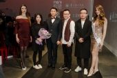Francesca Pepe, Ren Yi, David Lee (Ceo NSR Group), Zeng Fengfei e Chen Yu.
