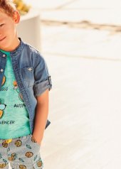 Sarabanda Boy | Daywear style denim & colore
