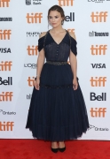Keira Knightley wore Chanel at Toronto International Film Festival (photo by Michael Tran)