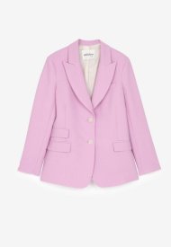 ottod'Ame Giacca - Completo blazer e pantalone rosa