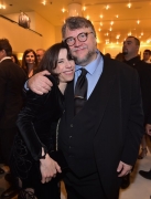 Guillermo del Toro wearing Giorgio Armani, Montblanc . 90th Academy Awards