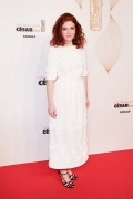 Iris Bry wearing Chanel at the 43rd César Award Ceremony in Paris (photo by Stephane Cardinale - Corbis)